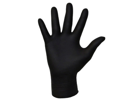 Нитриловые Перчатки «Jeta Safety» JSN-9 Одноразовые, Чёрные, L (JSN909/L)