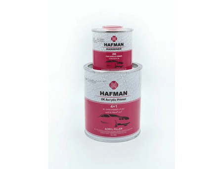 Грунт-Наполнитель «Hafman» 266 2к Acrylic Filler Primer 4+1 с Отвердителем, Серый, 1л (HAFGR266.1)