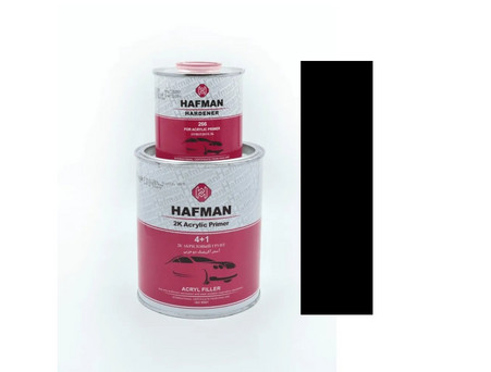 Грунт-Наполнитель «Hafman» 266 2к Acrylic Filler Primer 4+1 с Отвердителем, Черный, 1л (HAFGR266.3)