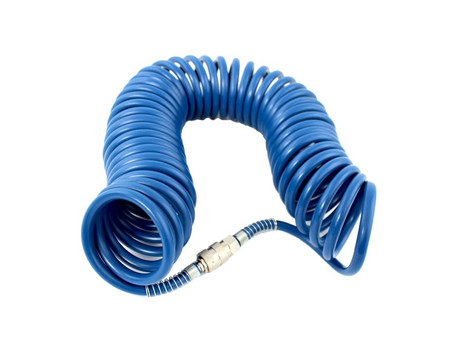 Шланг Спиральный «Volvex» Полиуретановый, Фитинги 8x12мм, 10м