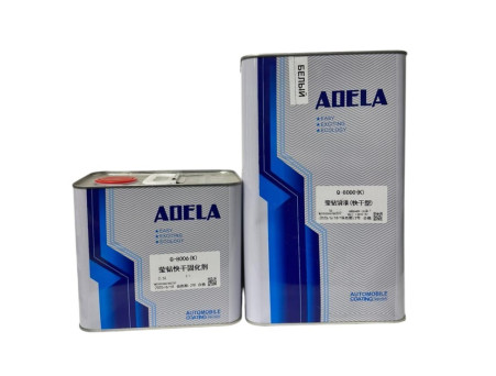 Лак Акриловый «Adela» HS Высокоглянцевый с Отвердителем, 5л (Q-8000)