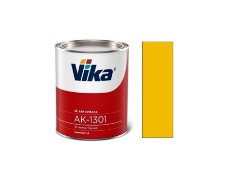 Автоэмаль «Vika» АК-1301 2К, Акриловая, RAL 1023, 850г
