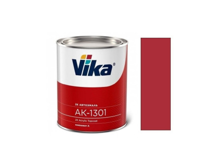 Автоэмаль «Vika» АК-1301 2К, Акриловая, RAL 3020, 850г