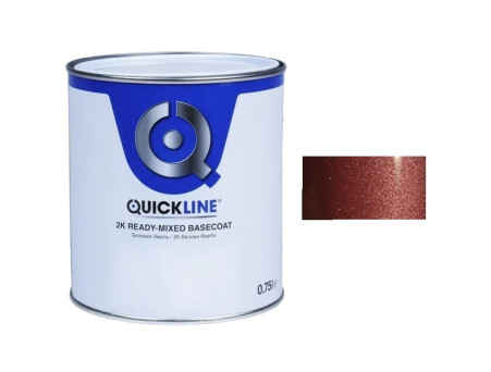 Автоэмаль Базовая «Quickline» Mixed Basecoat, Коралл 116, 750мл (116 QB-LAD)