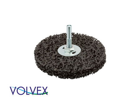 Зачистной Круг «Volvex» VX C&S-3-1-150 Coral, под Дрель, Чёрный, 150мм