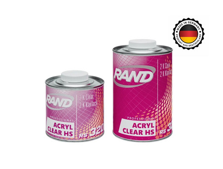 Лак Акриловый «Rand» 2К New RS320 Clearcoat HS 2:1, 1л