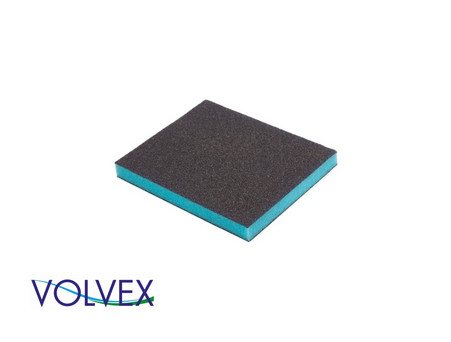 Шлифовальная Губка «Volvex» ECO VX-Sponge WPF, Водостойкая, 120x98x13мм, P60