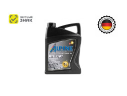 Масло Трансмиссионное «Suprema» Alpine ATF CVT, Синтетическое, 5л (ЧЗ) (0101612)