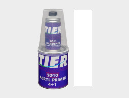 Грунт Акриловый «Tier» 2к 2010 HS 4:1 с Отвердителем, Белый, 800мл