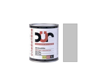 Грунт-Наполнитель «Dur» D551 2K UHS W-W 5:1 с Отвердителем, Светло-серый, 1л