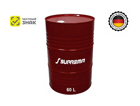 Масло Моторное «Suprema» Turbo HD 15W-40 PLUS, Минеральное, 60л (ЧЗ)