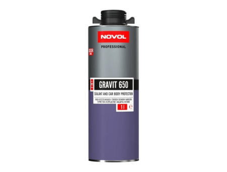 Антигравий «Novol» HS Gravit 650, Евробаллон, Чёрный, 1л (91404)