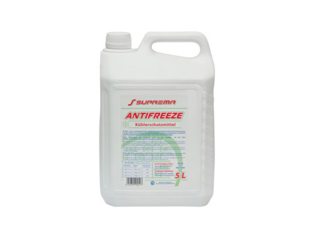 Антифриз «Suprema» G11 Alpine, Концентрат, Зеленый, 5л (ЧЗ)
