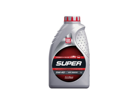 Масло Моторное «Лукоил» Super 5W-40, Полусинтетическое, 1л (ЧЗ) (3471798)