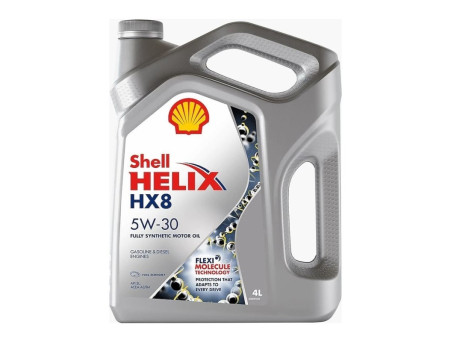 Масло Моторное «Shell» Helix HX8 5W-30, Синтетическое, 4л (ЧЗ) (550046364)