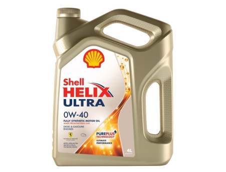 Масло Моторное «Shell» Helix Ultra 0W-40 SP, Синтетическое, 4л (ЧЗ) (550055859)