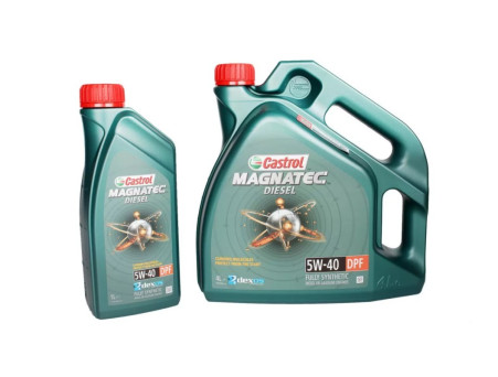 Масло Моторное «Castrol» Magnatec Diesel 5W-40 DPF, Синтетическое, 4л (ЧЗ) (156EDD/15C4AA)