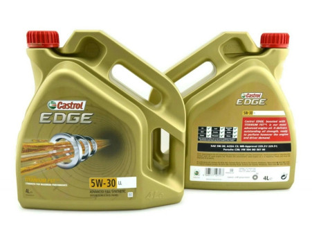 Масло Моторное «Castrol» Edge 5W-30 LL, Синтетическое, 4л (ЧЗ) (15669A/15D0D8)